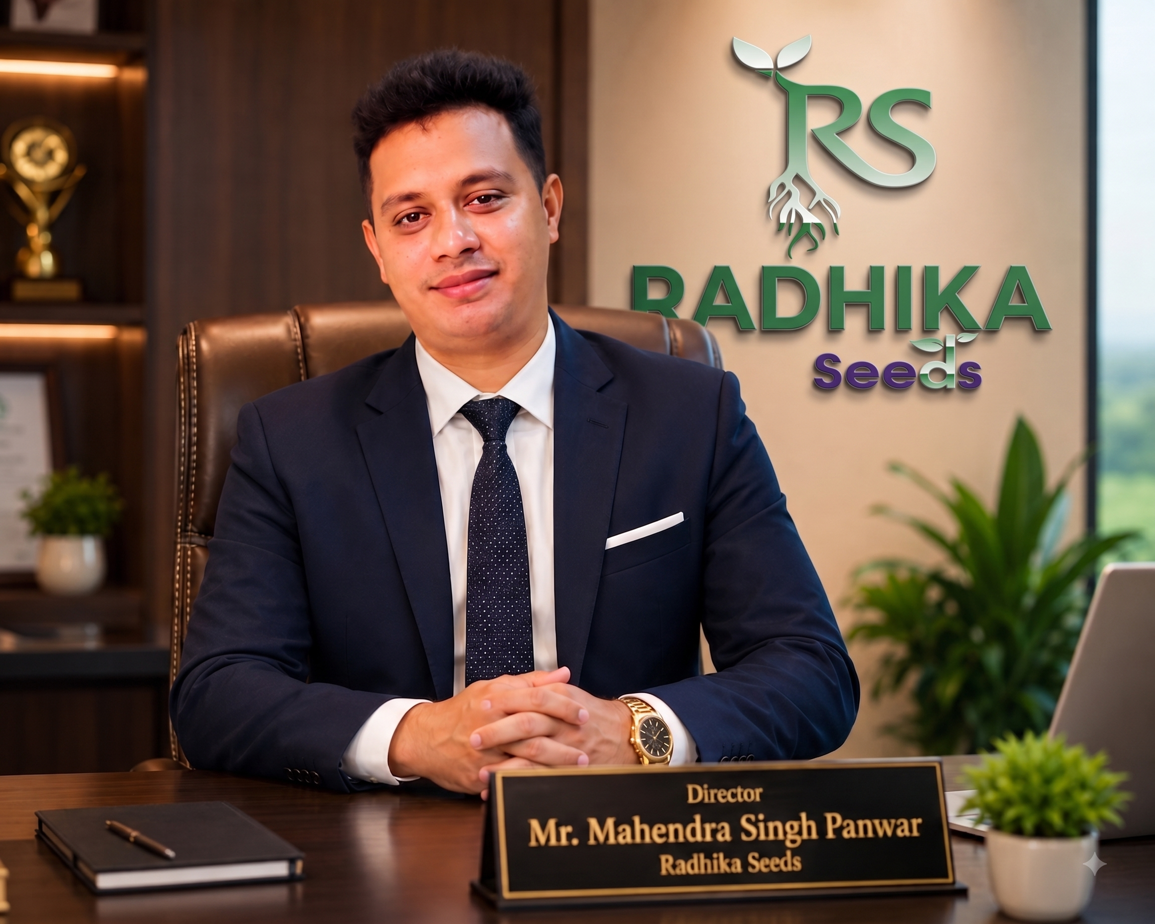 Mr. Mahendra Singh Panwar - Director Radhika Seeds